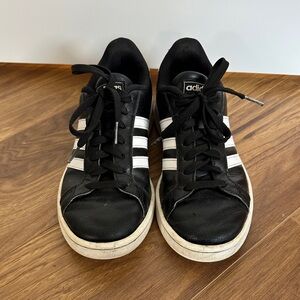 adidas Black & White Low-Top Sneakers